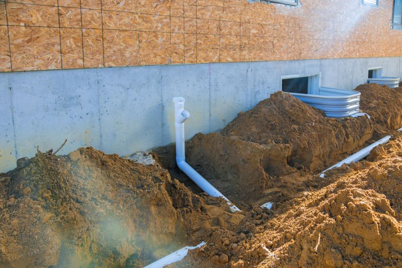 Exterior Drainage Installation