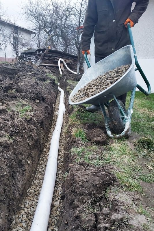 Yard Drain Installation
